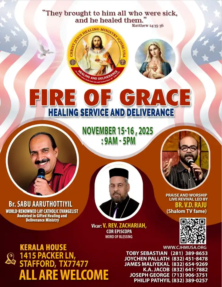 FIRE OF GRACE – Healing Service & Deliverance